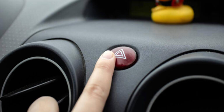 Car Warning Lights Triangle