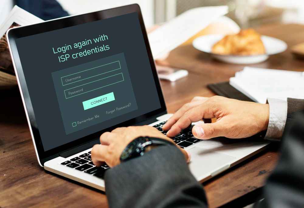Login again with ISP credentials