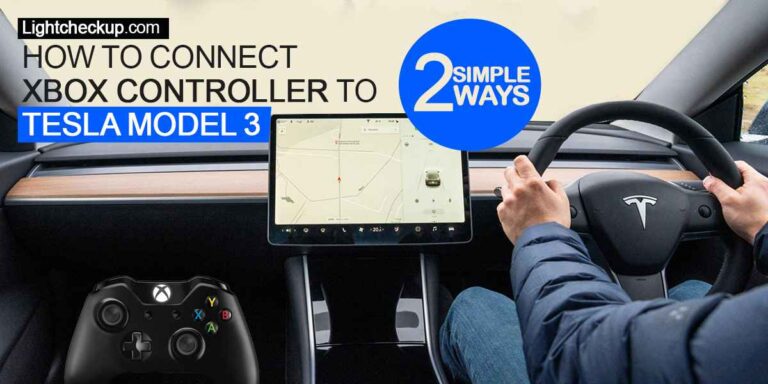 How to Connect Xbox controller to Tesla Model 3