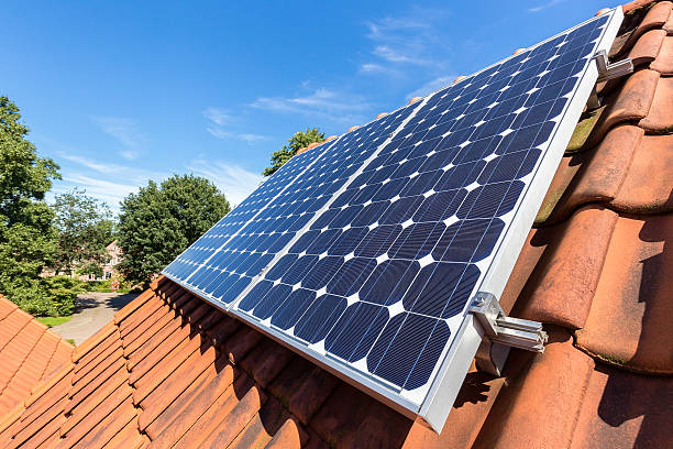 Solar Panels on Tile Roof