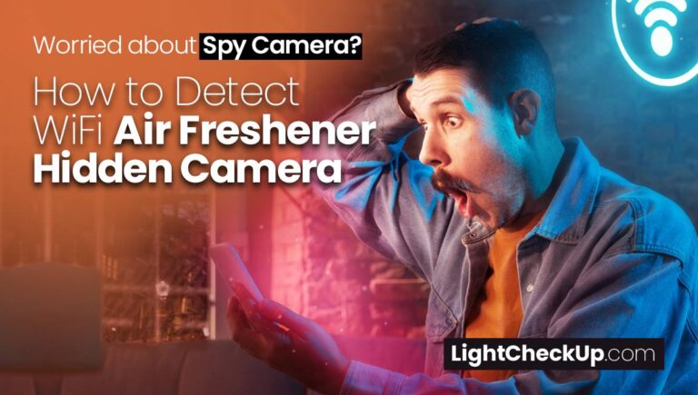 Worried about spy camera? How to Detect WiFi mini Air Freshener Hidden Camera