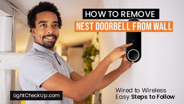 how to remove nest doorbell