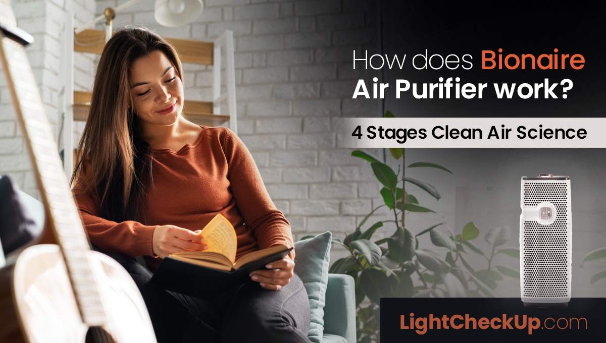 How does Bionaire Air Purifier work? 4 Stages Clean Air Science