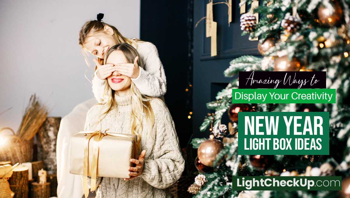 New Year Light Box Ideas