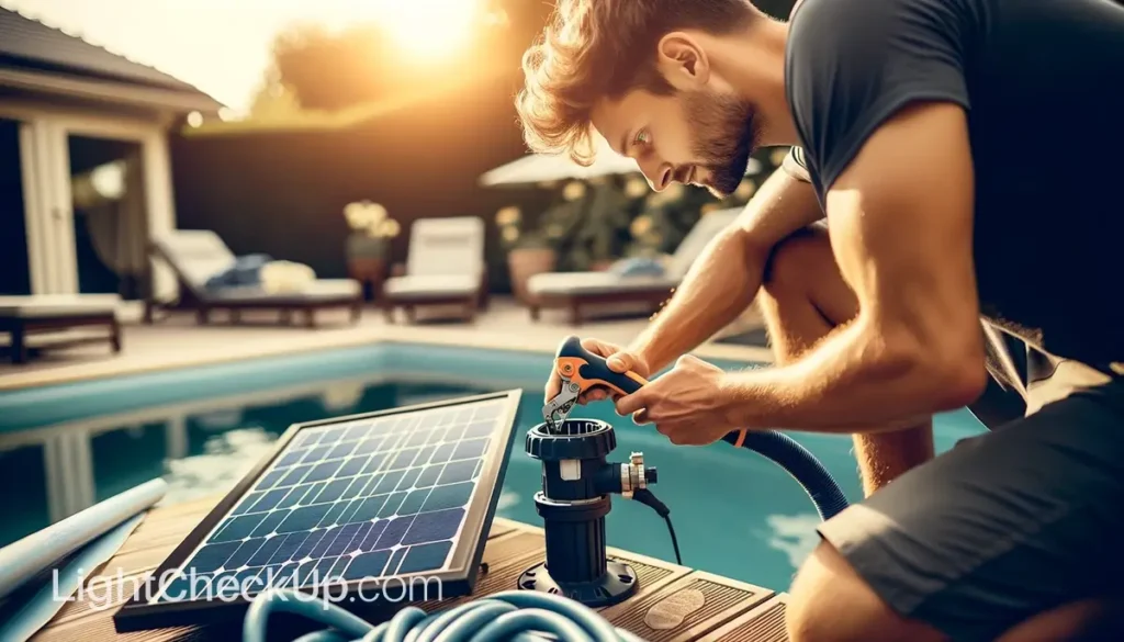 How to Install a Solar Powered Pool Skimmer