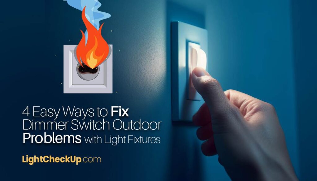 4 Easy Ways To Fix Dimmer Switch Outdoor Problems With Light Fixtures