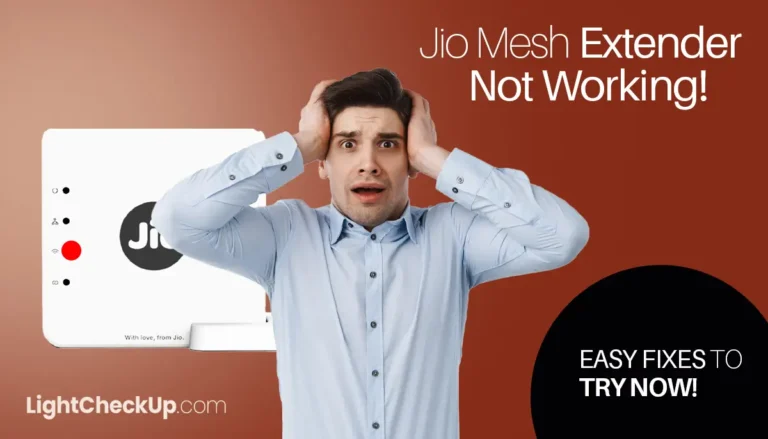 Jio Mesh Extender Not Working