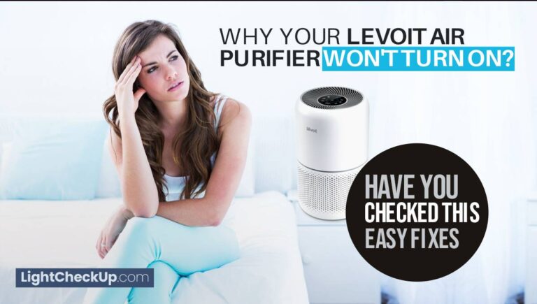 Levoit Air Purifier Won't Turn On