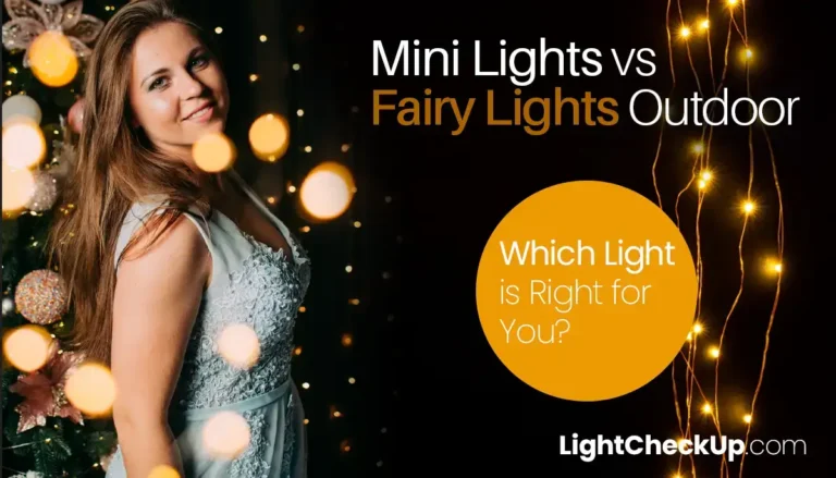 Mini Lights vs Fairy Lights Outdoor: Which Light is Right for You?