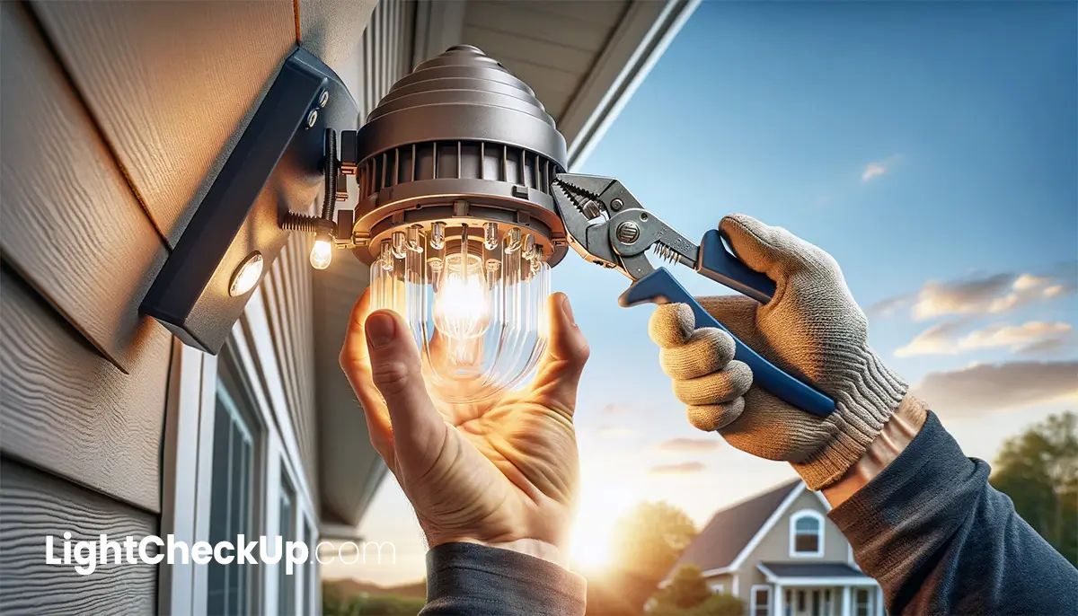 Remove the light fixture