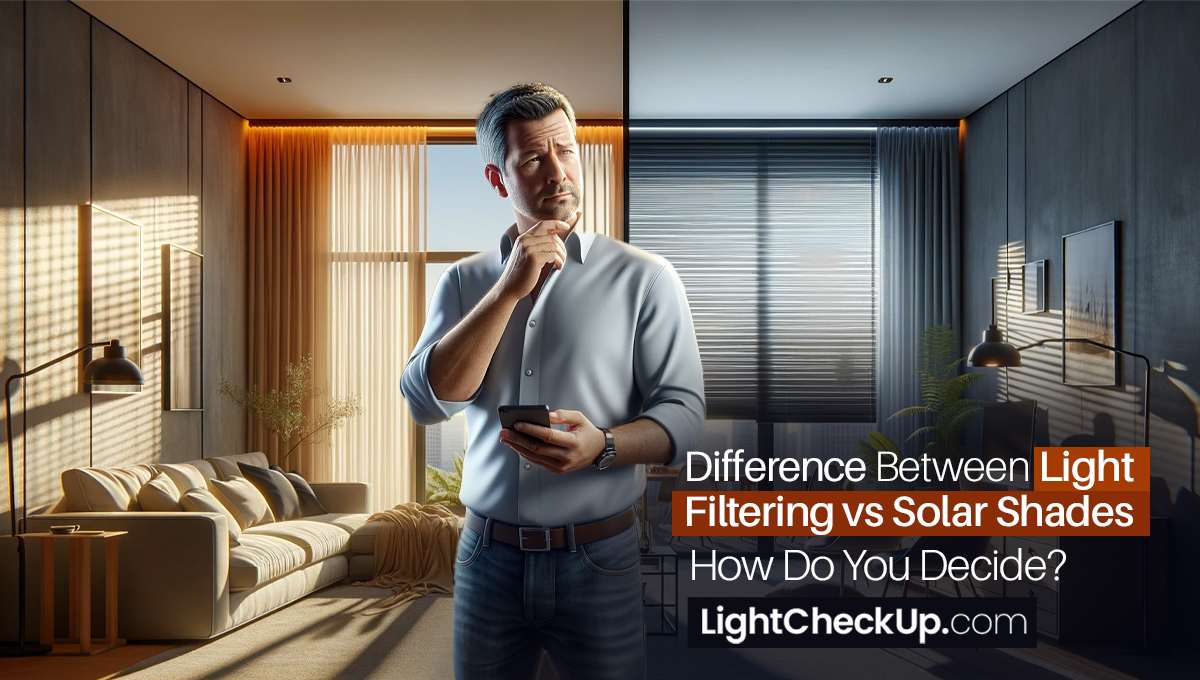 Difference Between Light Filtering vs Solar Shades: How Do You Decide?