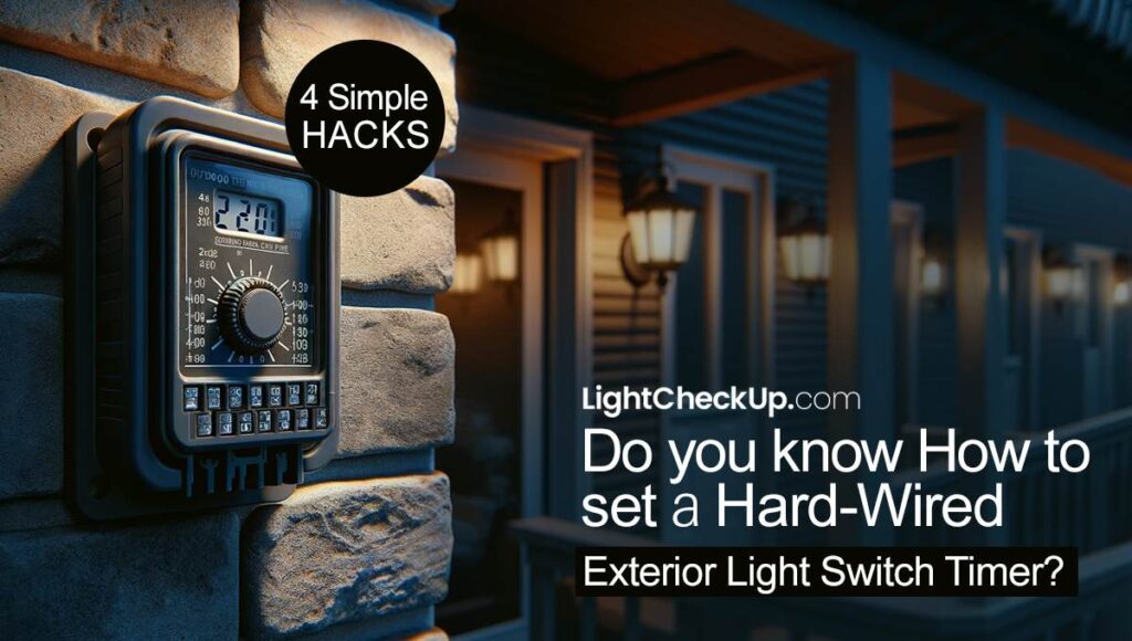 Do You Know How To Set A Hardwired Exterior Light Switch Timer? 4