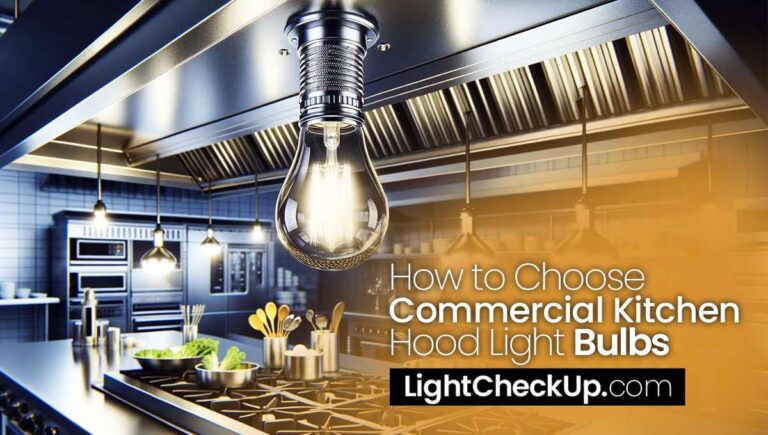 How to Choose Commercial Kitchen Hood Light Bulbs