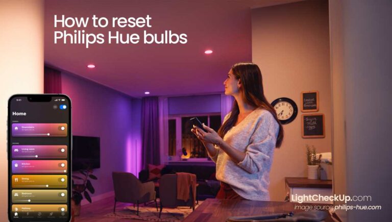 How to reset Philips Hue bulbs in 10 Mins