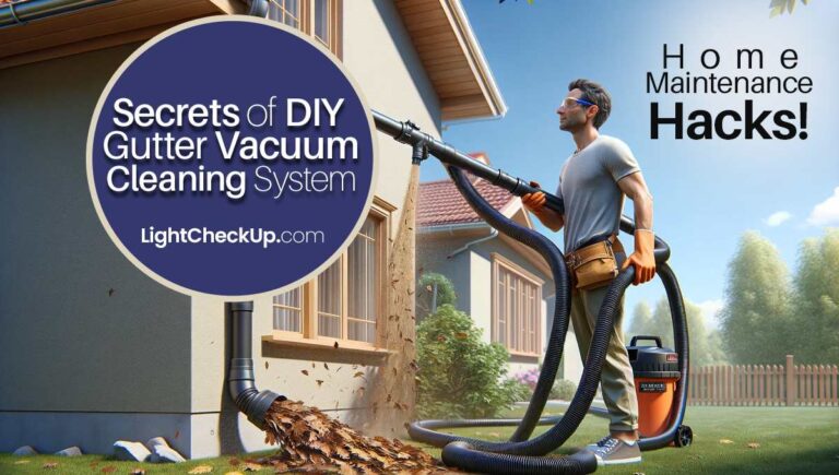 Secrets of DIY Gutter Vacuum Cleaning: Home Maintenance Hacks!