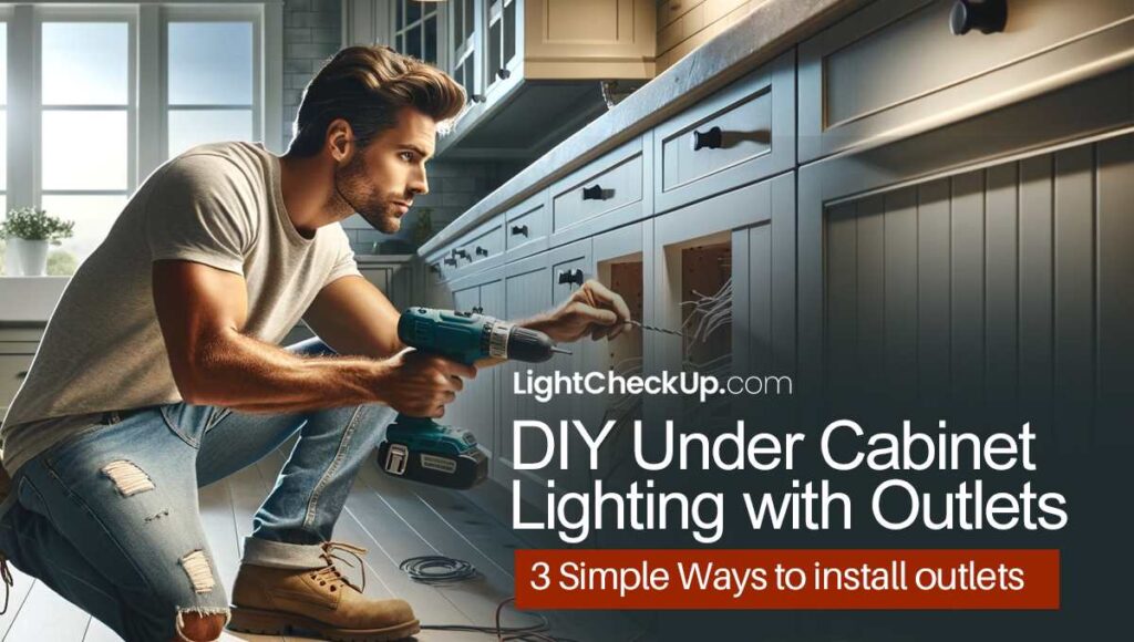 DIY Under Lighting With Outlets 3 Simple Ways To Install Outlets