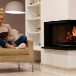 Indoor Fireplace Heater with Blower
