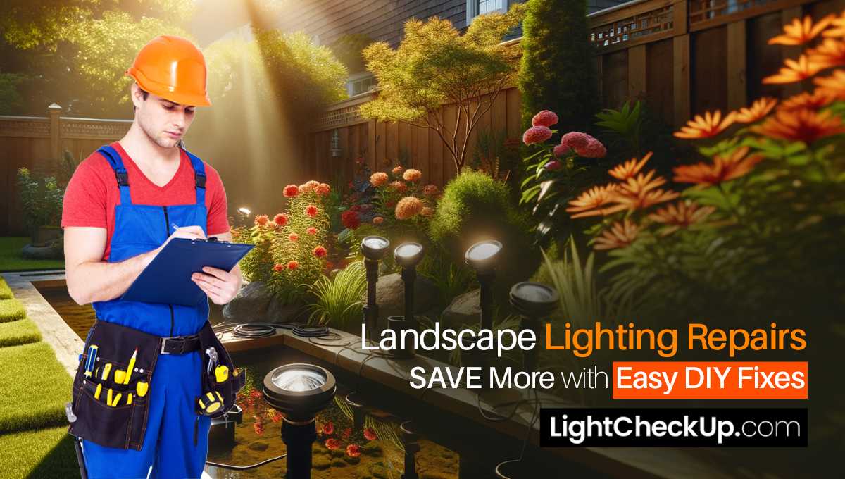 Outdoor landscape lighting repairs: Save More with Easy DIY Fixes