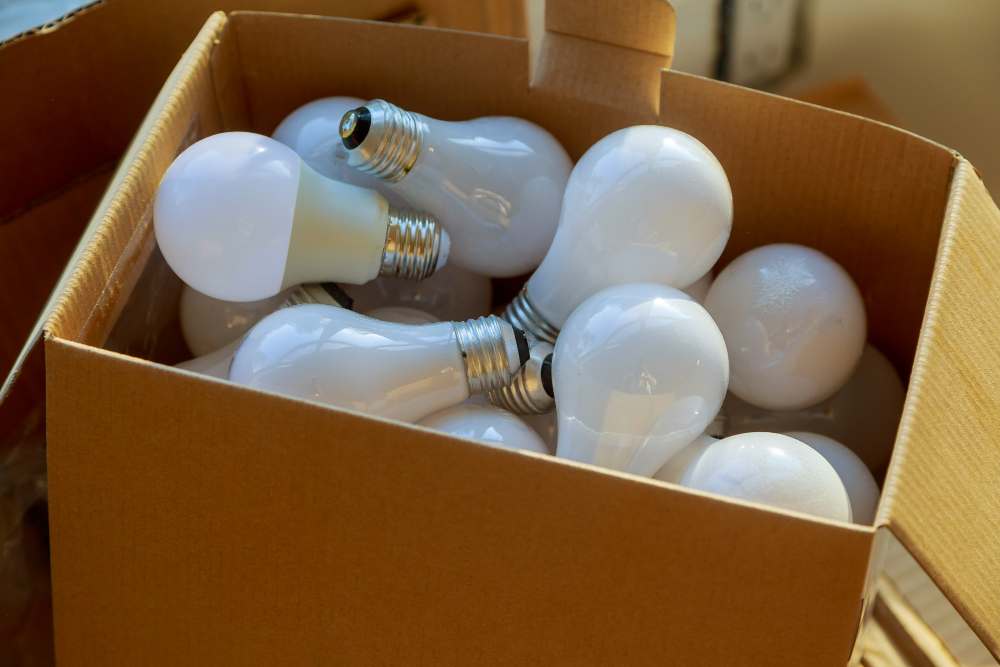 Can I put light bulbs in my recycling bin