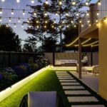 Modern outdoor garden lights