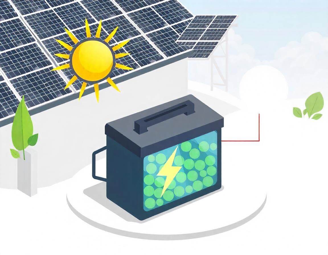 how to Store Solar Energy in the Battery