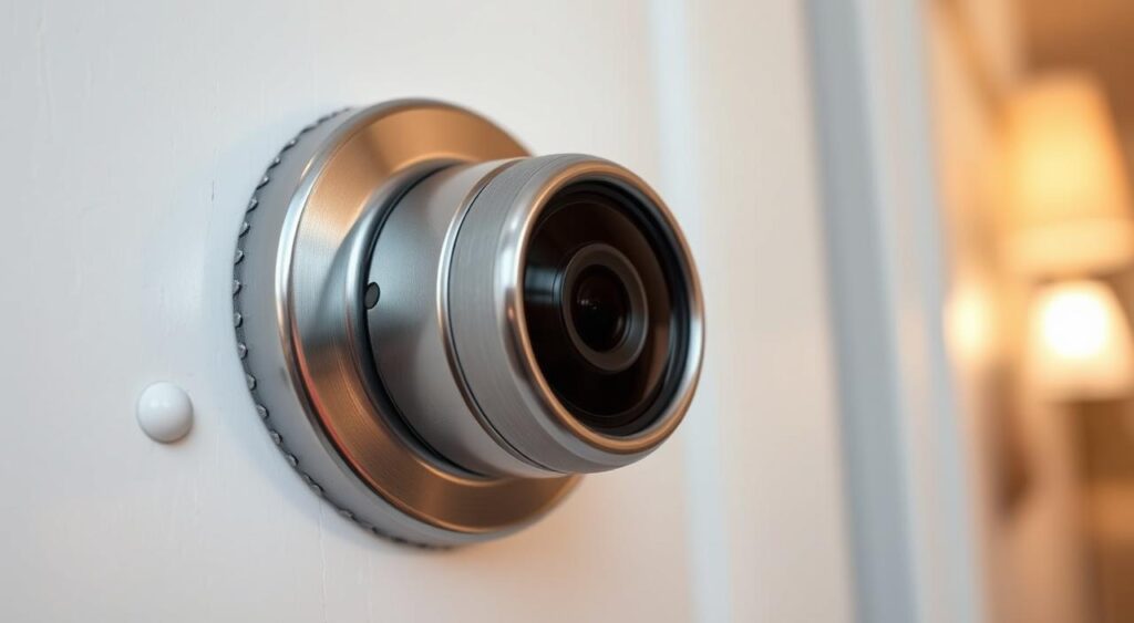 Can You Put a Camera in a Door Peephole