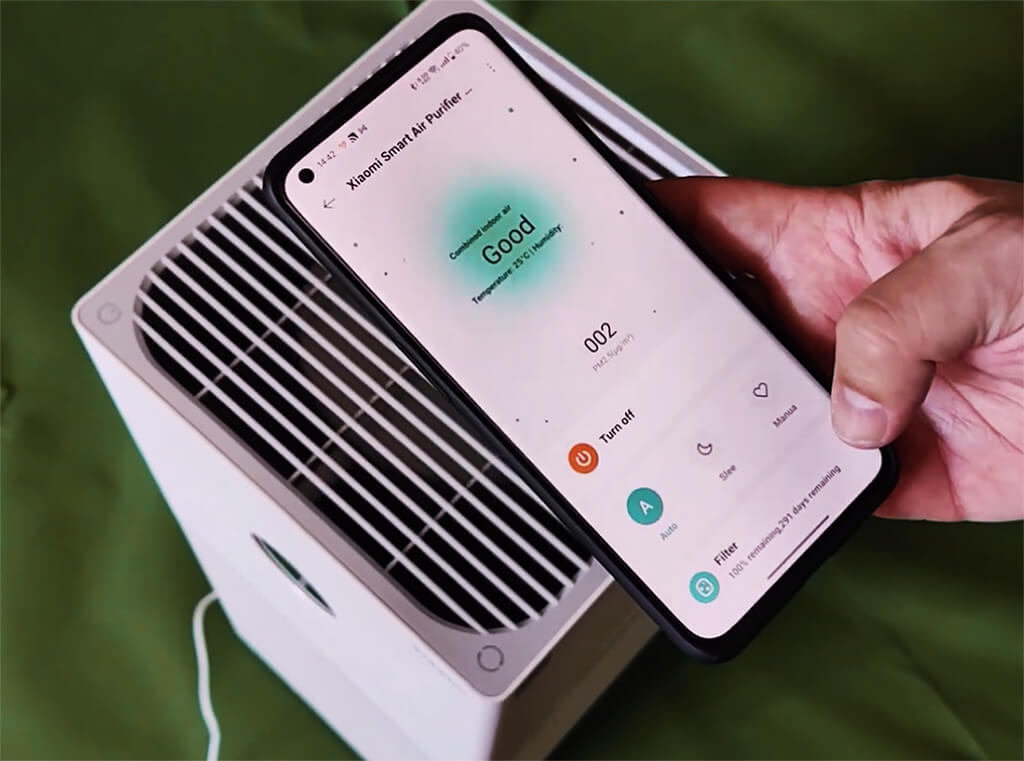 Connect Xiaomi Air Purifier to WiFi