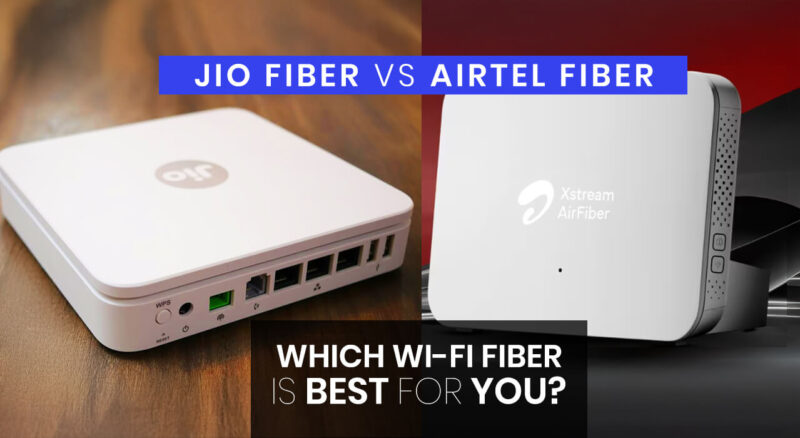Jio fiber vs Airtel fiber