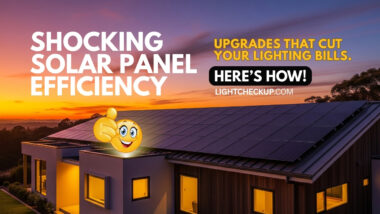 Shocking Solar Panel Efficiency Upgrades That cut Your Lighting Bills