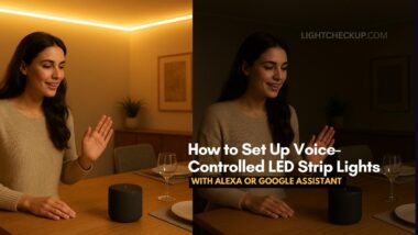 How to Set Up Voice-Controlled LED Strip Lights with Alexa or Google Assistant