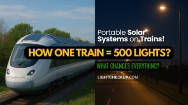 Portable Solar Systems on Trains!
