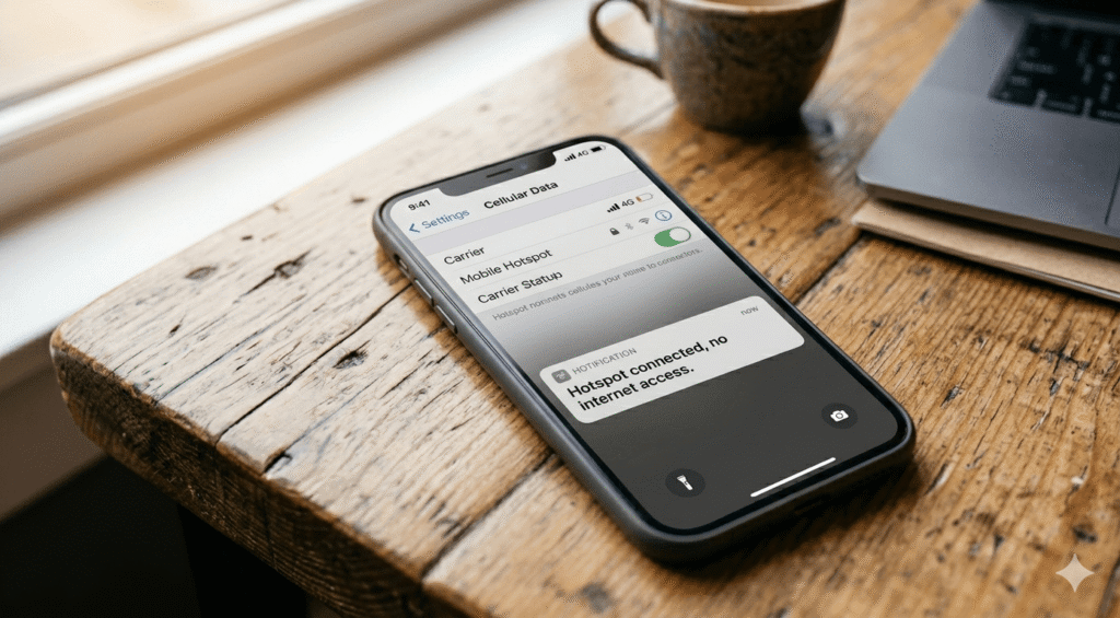 Hotspot Connected But No Internet? You’re Making This Mistake! 2 Hotspot Connected But No Internets