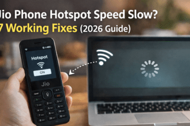 Jio Phone Hotspot Speed Slow