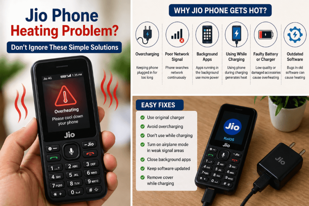 Jio Phone Heating Problem? Don’t Ignore These Simple Solutions 2 Jio phone overheating solutions