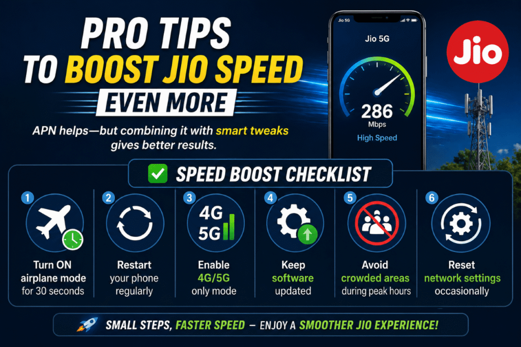 Best APN Settings for Jio (Boost Speed Instantly) 5 Best APN Settings for Jio