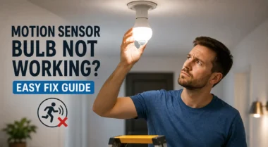 Motion Sensor Bulb Not Working