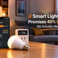 Smart Lighting Promises 40% Lower Bills
