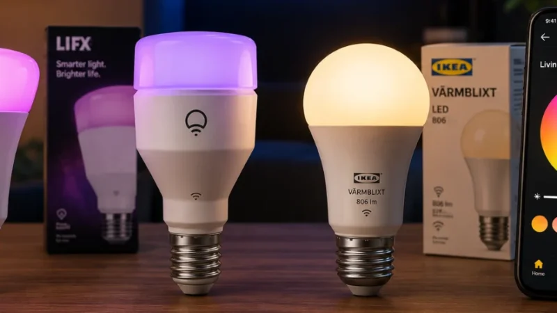 Hue vs LIFX vs IKEA Varmblixt