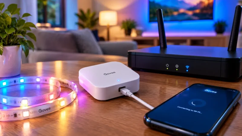 Govee lights not connecting to WiFi