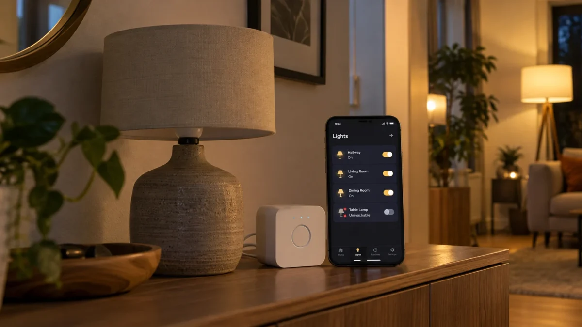 Philips Hue light unreachable