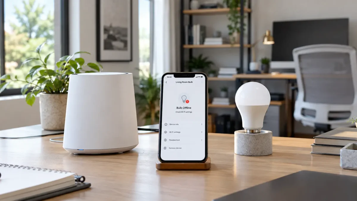 Smart Home Office Connection Check
